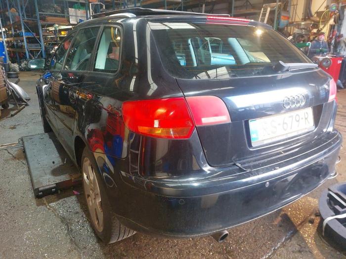 Audi A3 Sportback 1.6 Sloopvoertuig (2007, Zwart)