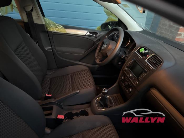 Volkswagen Golf VI 1.6 TDI 16V Sloopvoertuig (2012, Blauw)