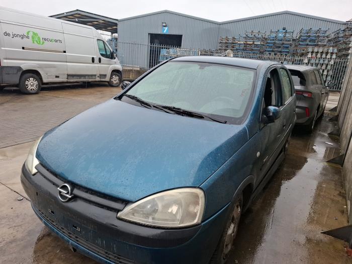 Opel Corsa C 1.2 16V Sloopvoertuig (2002, Metallic, Grijs)