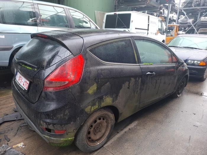 Ford Fiesta 6 1.6 TDCi 95 Sloopvoertuig (2010, Metallic, Zwart)