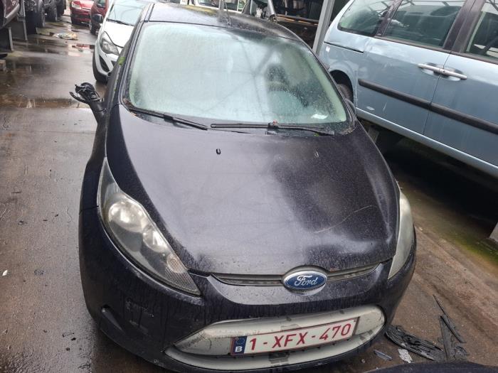 Ford Fiesta 6 1.6 TDCi 95 Sloopvoertuig (2010, Metallic, Zwart)