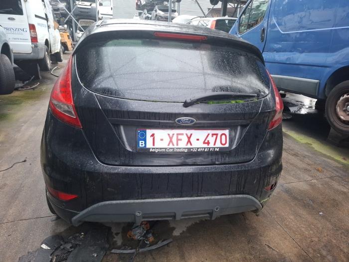 Ford Fiesta 6 1.6 TDCi 95 Sloopvoertuig (2010, Metallic, Zwart)